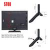 14-100 Inches Universal Table TV Stand Base LCD Flat Screen Table Top Pedestal Mount Iron Easy Installaation Load Up