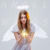 Classy Fairy Fancy Dress Feather Angel Wings Halo Hair Hoop Adult Child Feather Costume for Halloween Christmas