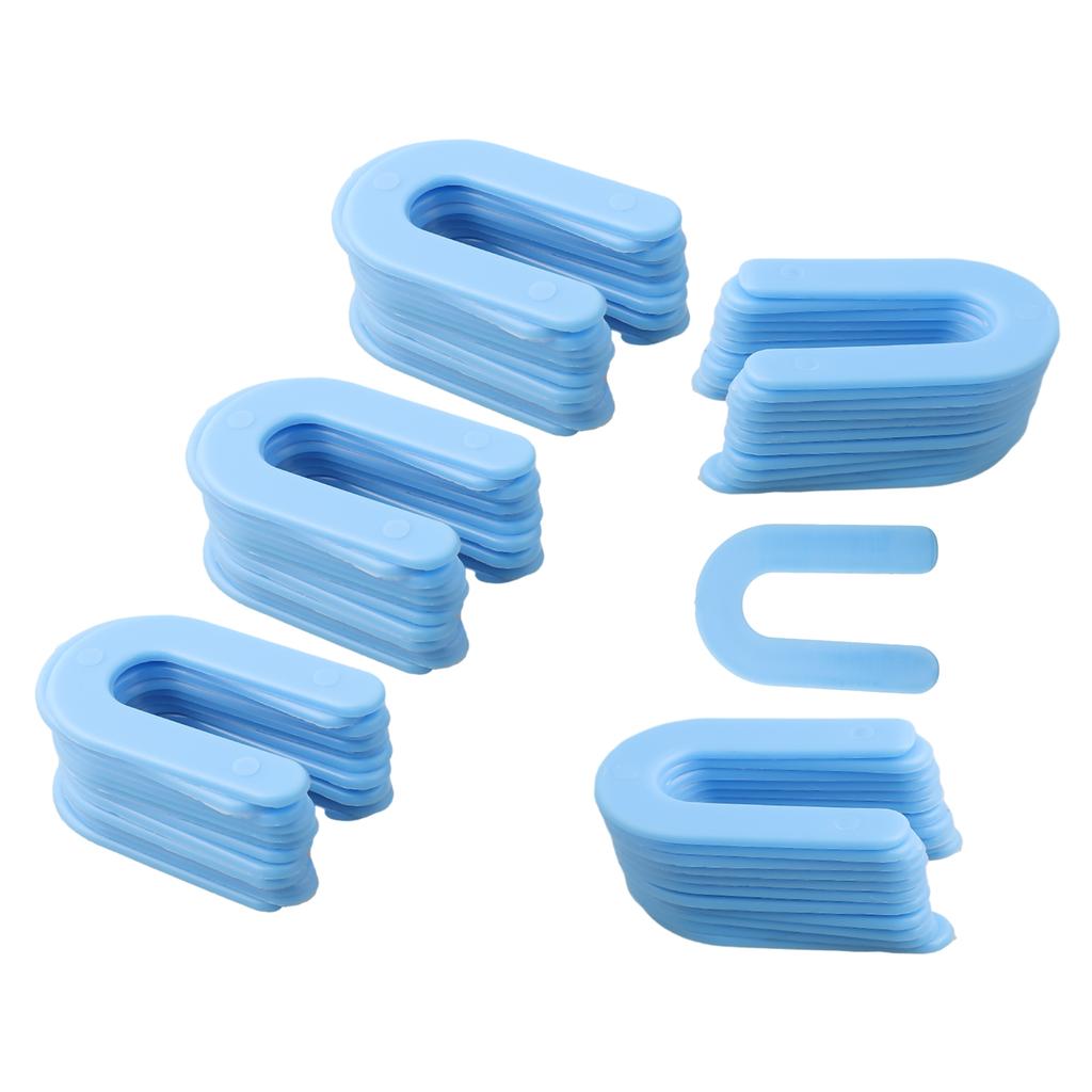 200pcs Horseshoe Shims Tile Spacers U-shaped Wedges Clips Horseshoe Horseshoe Shims Positioning Shims Spacers Tile