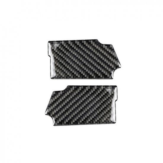 2015- Carbon Fiber For Ford Mustang Door Handle Bowl Stickers Cover Trim