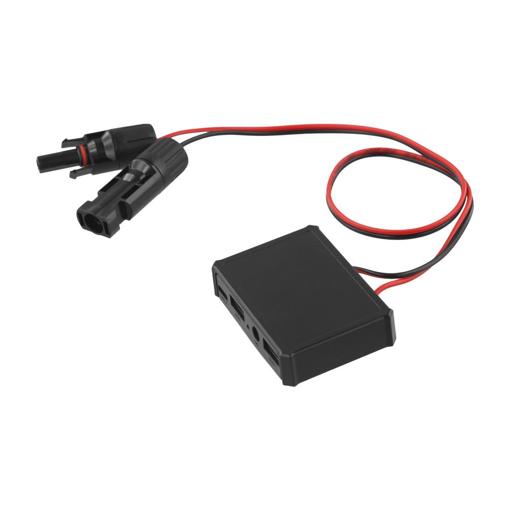 Comprehensive USB Charging Adapter for Solar Panels with Easy Connectivity