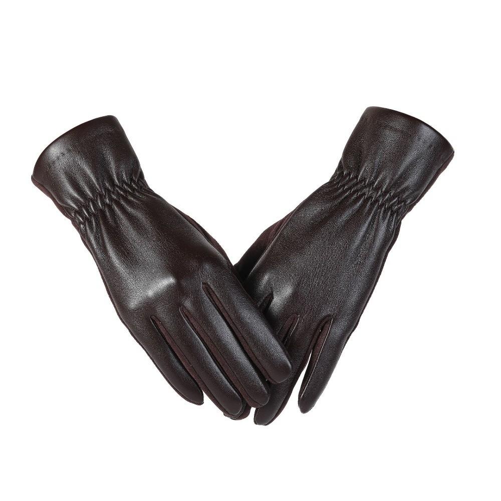 1pair Fleece Lined Winter Gloves Windproof Cycling Gloves Gifts Touchscreen Gloves Cold Weather