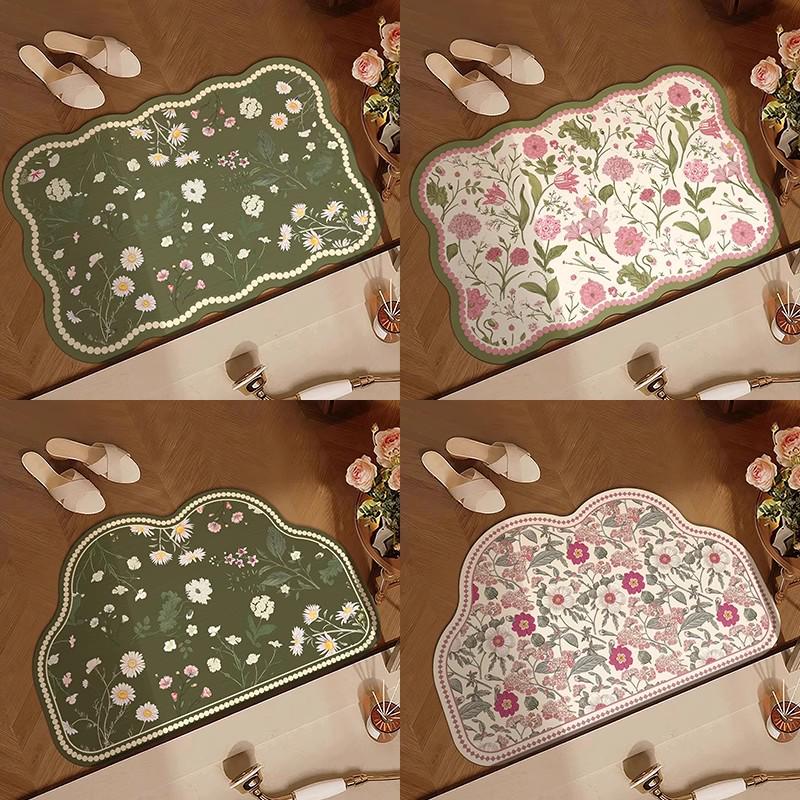 American Style Diatomaceous Earth Non-Slip Quick-Drying Bathroom Entrance Mat