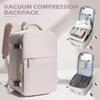 Large Capacity Vacuum Compression Backpack Lightweight Hiking & Travel Backpack for Women Men, Travel Essentials Cabin Backpack