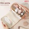 New large opening toiletry bag, large capacity Bathroom cosmetic storage bag, travel storage cosmetic bag Men Women Makeup Case