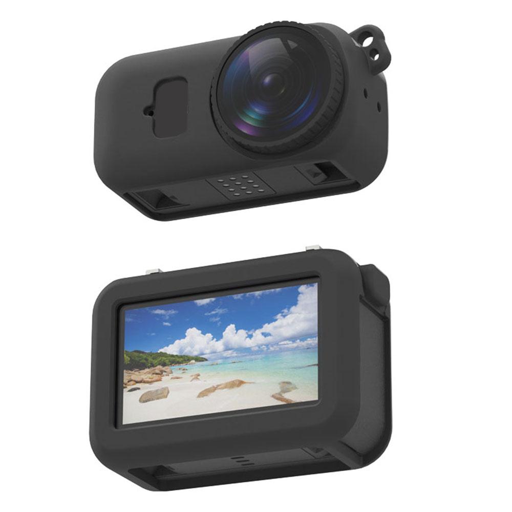 For DJI Osmo Nano Silicone Case Action Camera Protective Cover Dust-Proof with Lens Guard