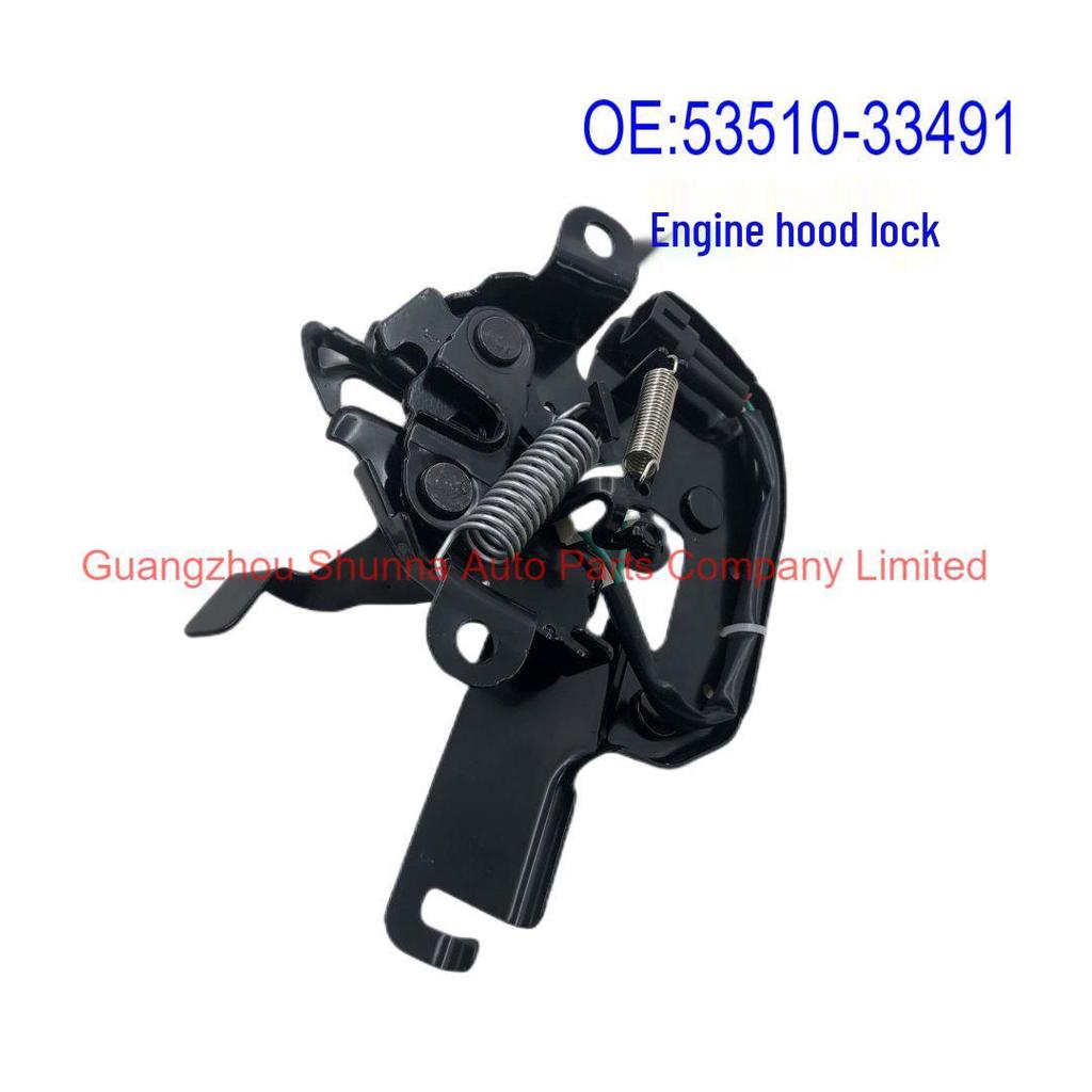 53510-33491/33492 Hood Lock Mechanism compatible with Toyota Lexus ES350/300 Engine