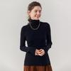 Seamless Cashmere Turtleneck Sweater - Slim Fit & Skin-Friendly for Autumn/Winter