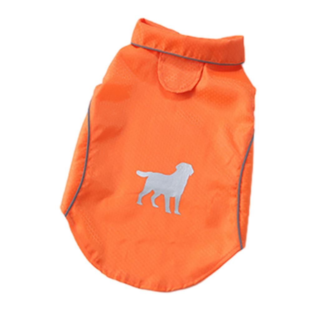 Stylish Dog Rain Coat Comfortable Wear Easy To Clean Waterproof Coating Dog Raincoats Dog Clothing