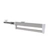 Barra Valet de Armário Extensível Aço Inoxidável Cabide de Roupa Trilho Deslizante para Calças Casacos 400mm 15,7 Polegadas