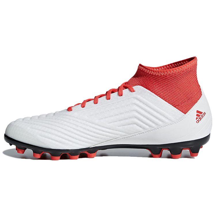 Adidas Predator 18.3 Lightweight Round Toe AG Artificial Grass Fabric Durable Soccer Shoes Men Soccer Shoes White CP9307