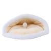 Cat Sleeping Bag Semi Closed Fluffy Soft Washable Cat Bed for Indoor Cats Puppy Kitty KittenMint Green