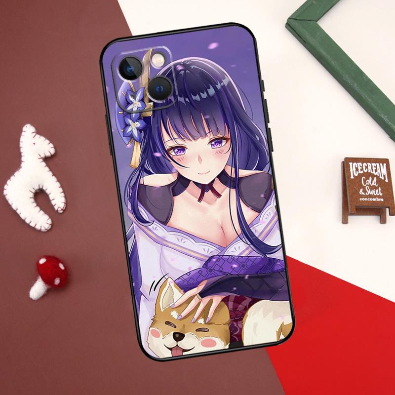 Heiße Genshin Impact-Spielabdeckung für iPhone 12 11 13 14 15 Pro Max 12 Mini 7 8 Plus X XR XS Max SE 2020 Telefonhülle