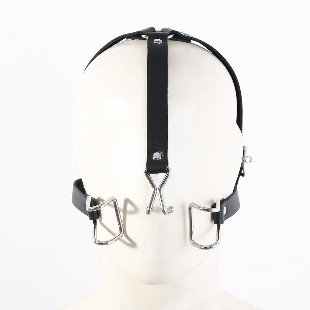 Adult SM Flirtation Nose Hook Mouth Gag Restraint for Couples