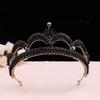 Children's Crystal Tiara Headband: Princess Crown Hair Accessory for Girls' Birthdays and Performances