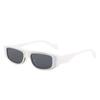 SO&EI Retro Small Square Metal Decoration Sunglasses Women Fashion Green Pink Trending Men Cat Eye Sun Glasses Shades UV400