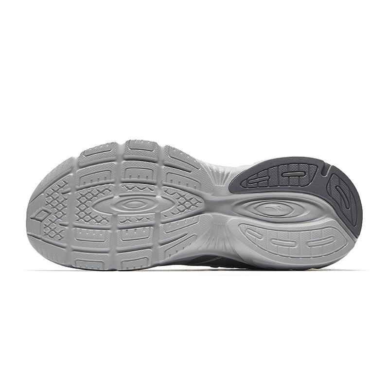 Anta Retro Versatile Non-Slip Breathable Low-Top Casual Running Shoes Men Sneaker Gray 912515505-2