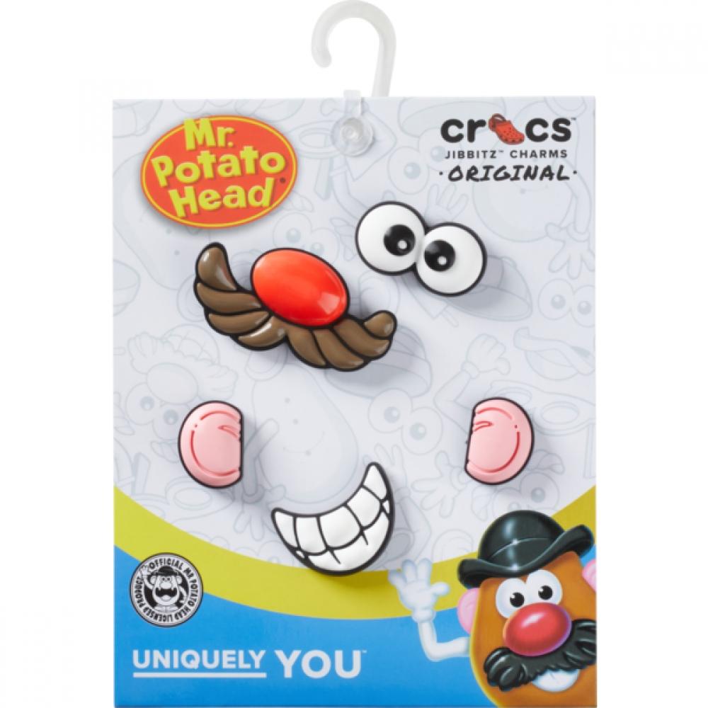 Crocs Мистер Картофельная Голова Джиббитсы Набор из 5 штук FREE