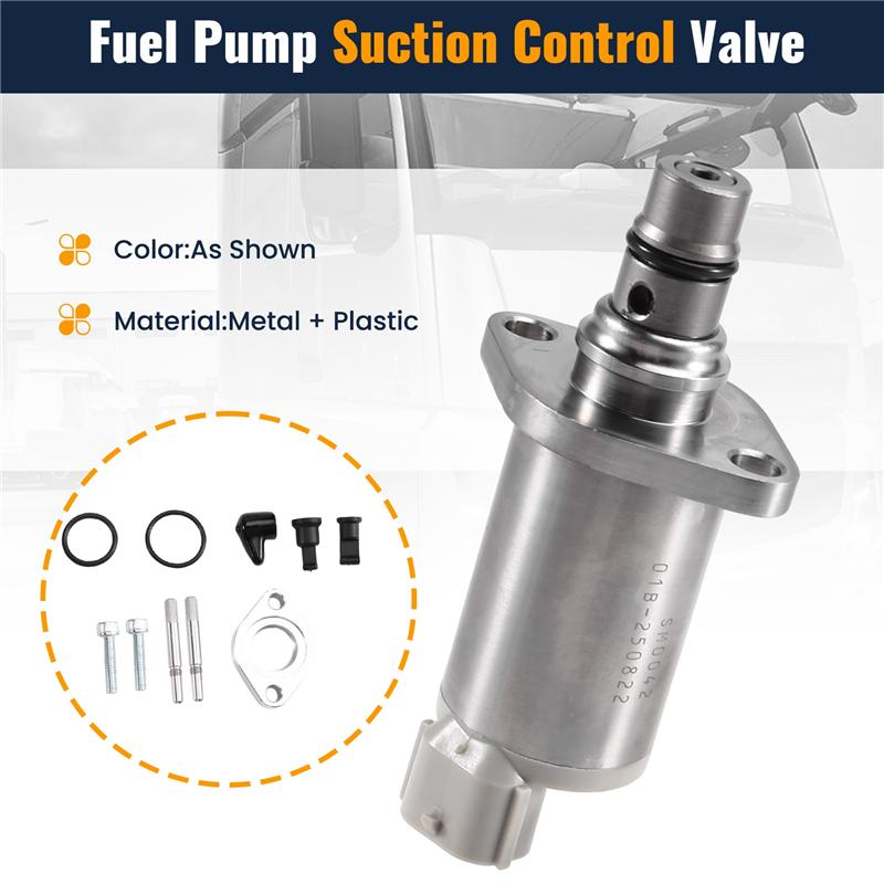 SCV Suction Control Valve Kit 294200-0640 For Hino HP3 RE531864 RE530337 Car Diesel Fuel Pump Replacement Part