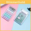 Calculator Macaron Mini Color Small Portable Transparent Student Supplies Office