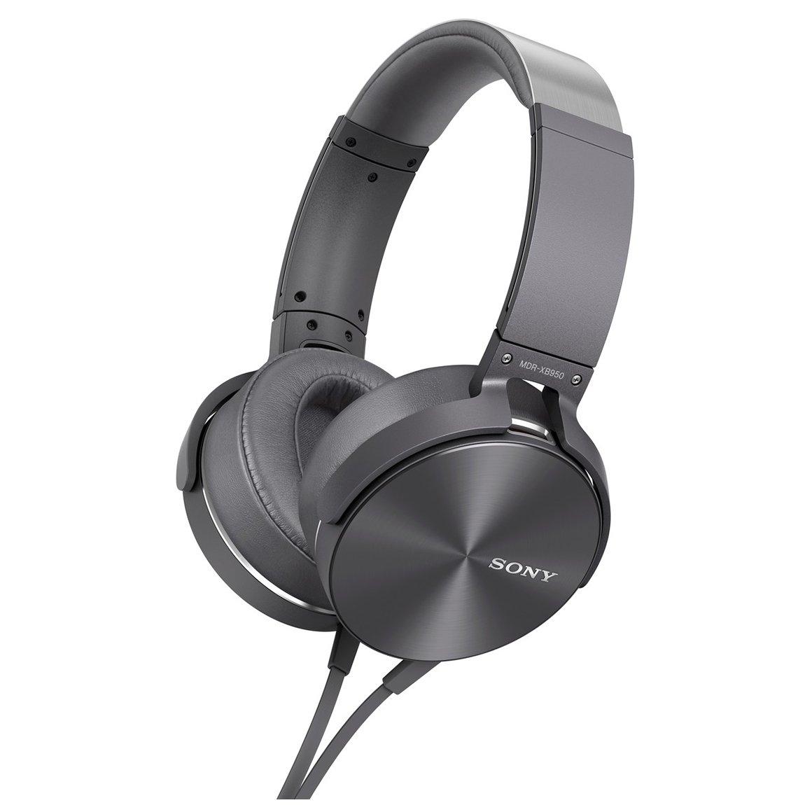 

Sony Headphones Sealed Foldable Gray H MDR-XB950 MDR-XB950 серый