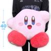 Kirby of the Stars Hugging Fluffy Big Plush Toy, Approx. 28cm, Includes Toy Diamond