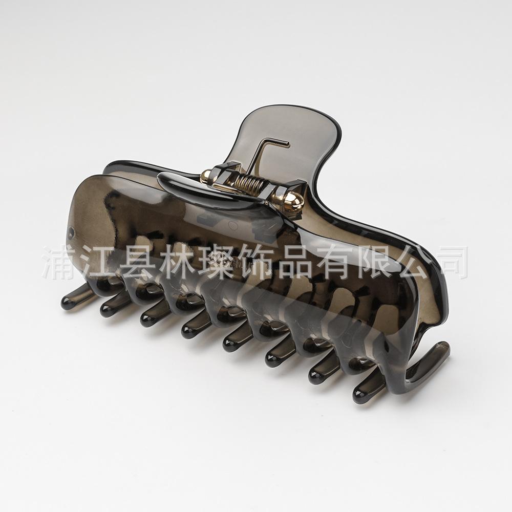 1Pcs 2026 New Style Large Size Thick Hair At The Back of The Head Elegant Shark Clip High Quality Acetate Rectangular Hair Clip