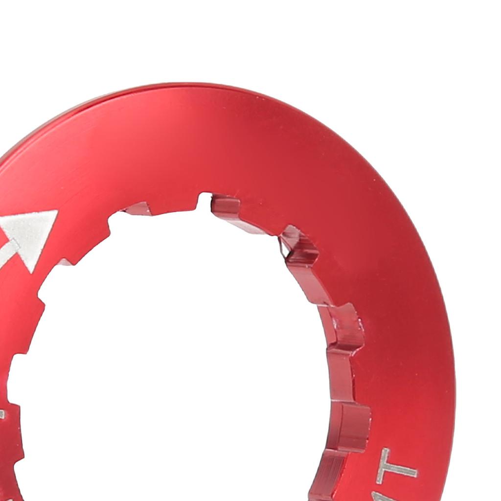 CANSUCC   Flywheel Lock Cover Aluminum Alloy Cassette Flywheel Locking Cover for Mountain Road Bike