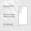 Platinum Textured Electroplated Glass Phone Case Suitable for Samsung Galaxy S26 S25 S24 S23 S22 S20 FE/Ultra/Plus Anti Drop