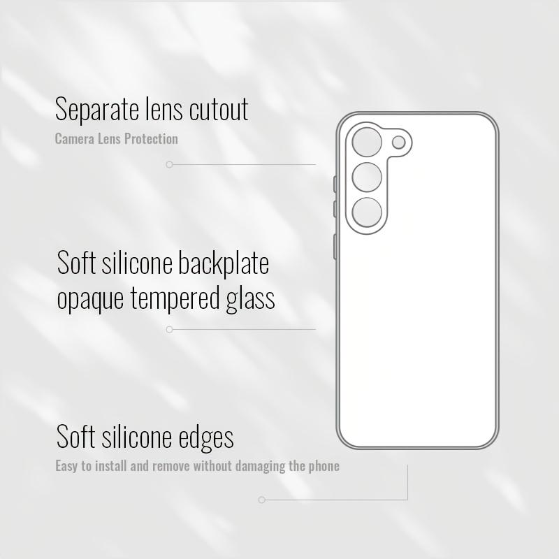 Platinum Textured Electroplated Glass Phone Case Suitable for Samsung Galaxy S26 S25 S24 S23 S22 S20 FE/Ultra/Plus Anti Drop