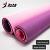 Thick Non-Slip Yoga Mat - Odorless TPE for Home Fitness
