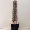 Women Fishnet Thigh High Stockings Tights Suspender Pantyhose Stockings for Women