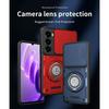 Armor Shockproof Case For Itel A100 Slide Camera Lens Protection Metal Ring Holder TPU Frame Hard Plastic Phone Cover Fundas