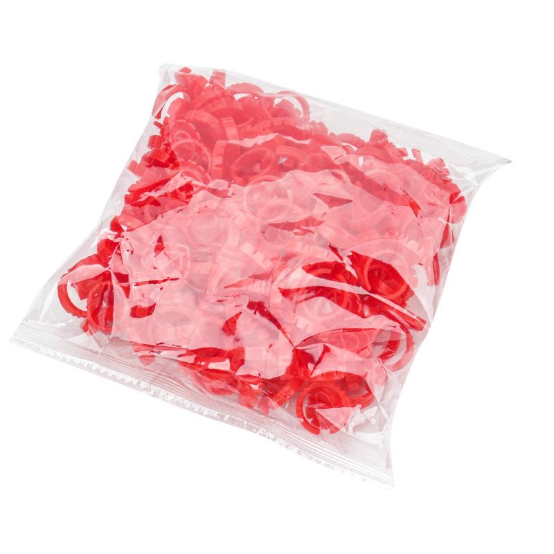 50-Pack Eyelash Glue Ring Blooming Cups for Tattooing & Beauty