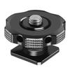 Universal Camera Hot Shoe Adapter With 3/8" 1/4" Threaded Mount For Studio Tripods Smartphone Rigs Stabilizers