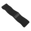 Exercise Resistance Band NonSlip Fitness Elastic Stretching Workout Band Pull Strap Belt(Black )