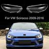 Pair For VW Volkswagen Scirocco 2009-2016 Car Headlight Cover Lens Lampshade Head Light Caps Lamp Shell