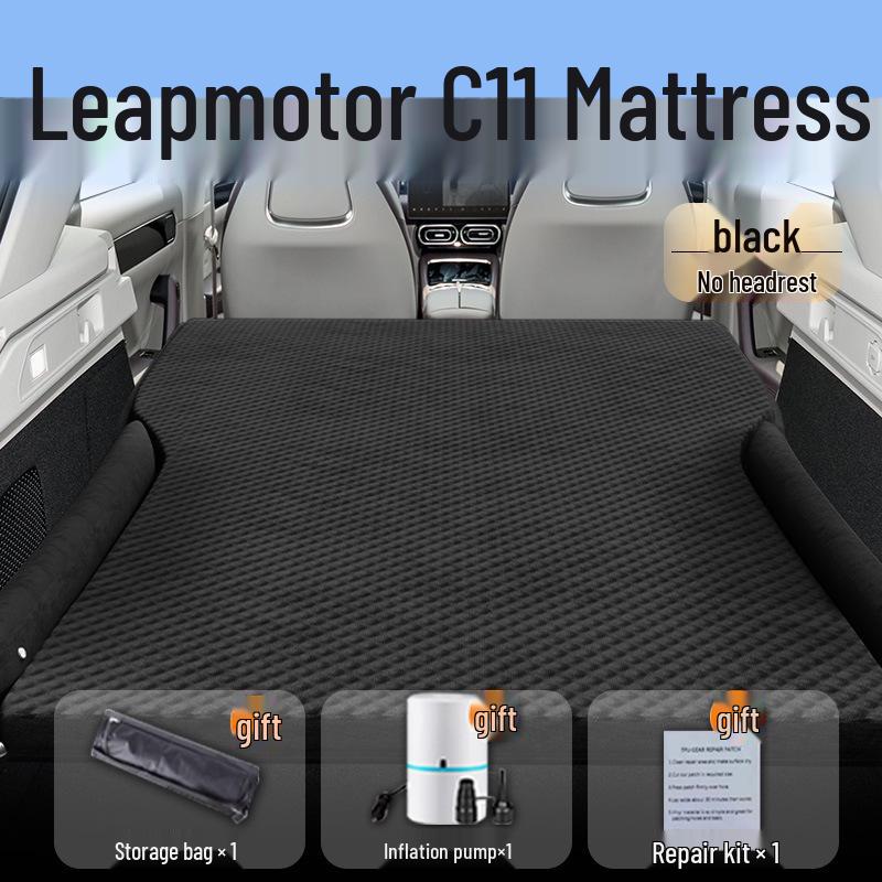 Inflatable Sleeping Cushion for Leapmotor C11: Car Bed & Rear Seat Pad