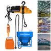 Elektrischer Kettenzug, 2200 lbs mit 3m kabelgebundener Fernbedienung, 110V Überkopfkran Garage, 1500W Hebekraftsystem mit Not-Aus