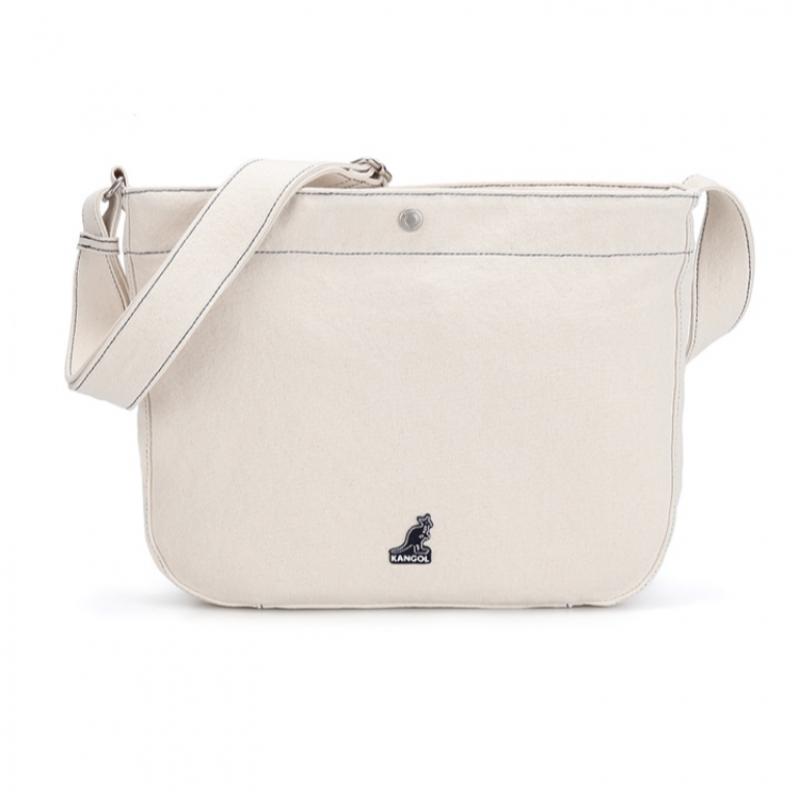 KANGOL Bio Canvas Soft Cross Bag 3396 Ivory