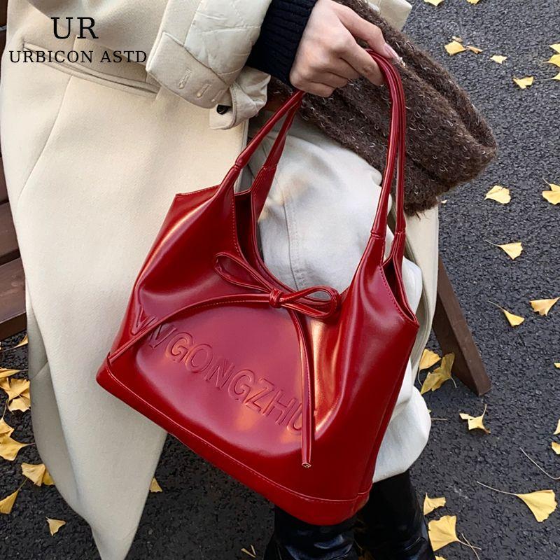 

Fancy Red Wedding Bag Women s 2025 New Arrival Daily Available Bridal Wedding Bag Satchel Shoulder Tote Bag Style a red [main picture]]