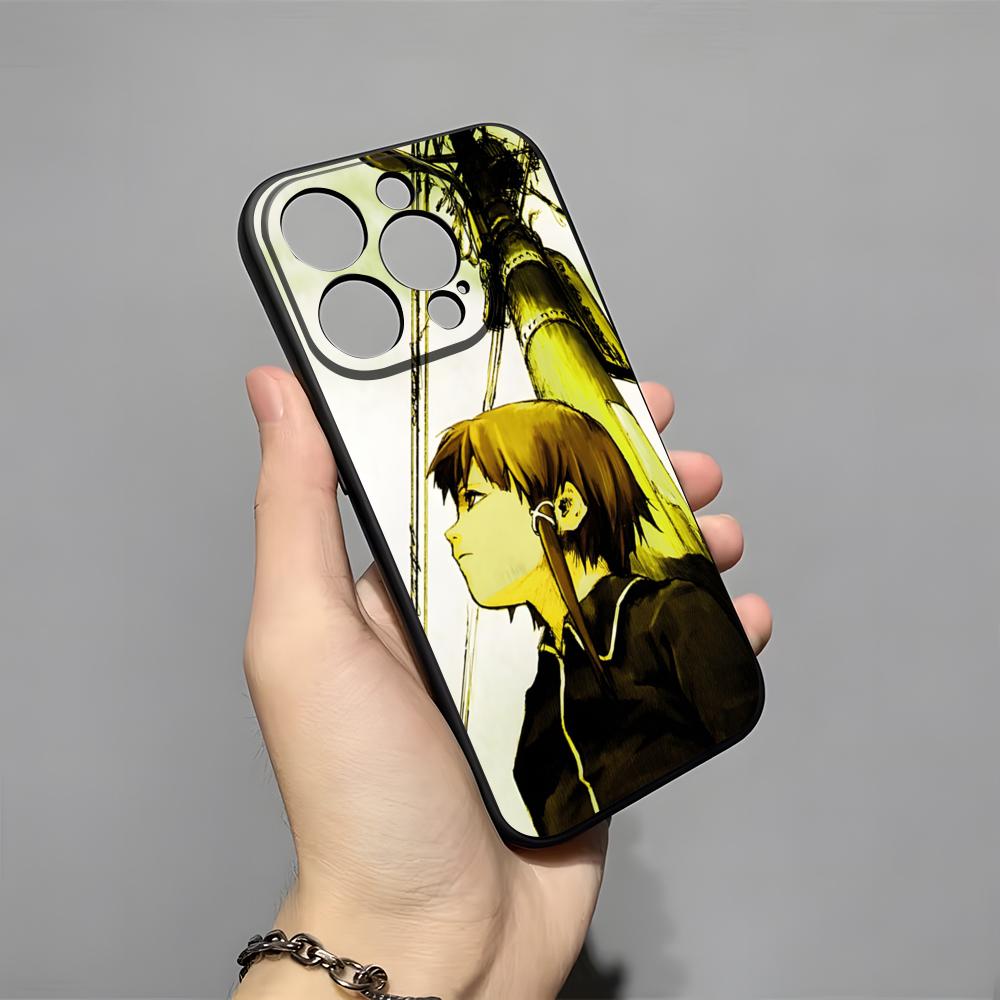 Serial Experiments Lain Phone Case For IPhone 17 Pro Max 16 15 14 Pro Max 13 11 X Xs Xr 8 7Plus Silicone Cover