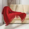 Soft Nordic Knitted Blanket Breathable Nap Blanket Universal Sofa Plaid Blanket  Office