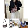 Fashionable 2023 Fall Trendy Shoulder Bag Chic Street Style Dumpling Bag In Canvas