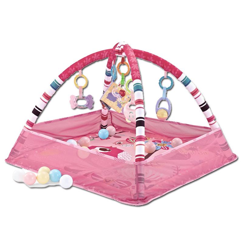 

Multifunctional Baby Gym and Ball Pit Mat with Toys