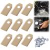 9Pcs Replacement Robotic Lawnmower Blades Lawn Mower Cutting Blades Set Compatible for ECOVACS High-Performance Cutting