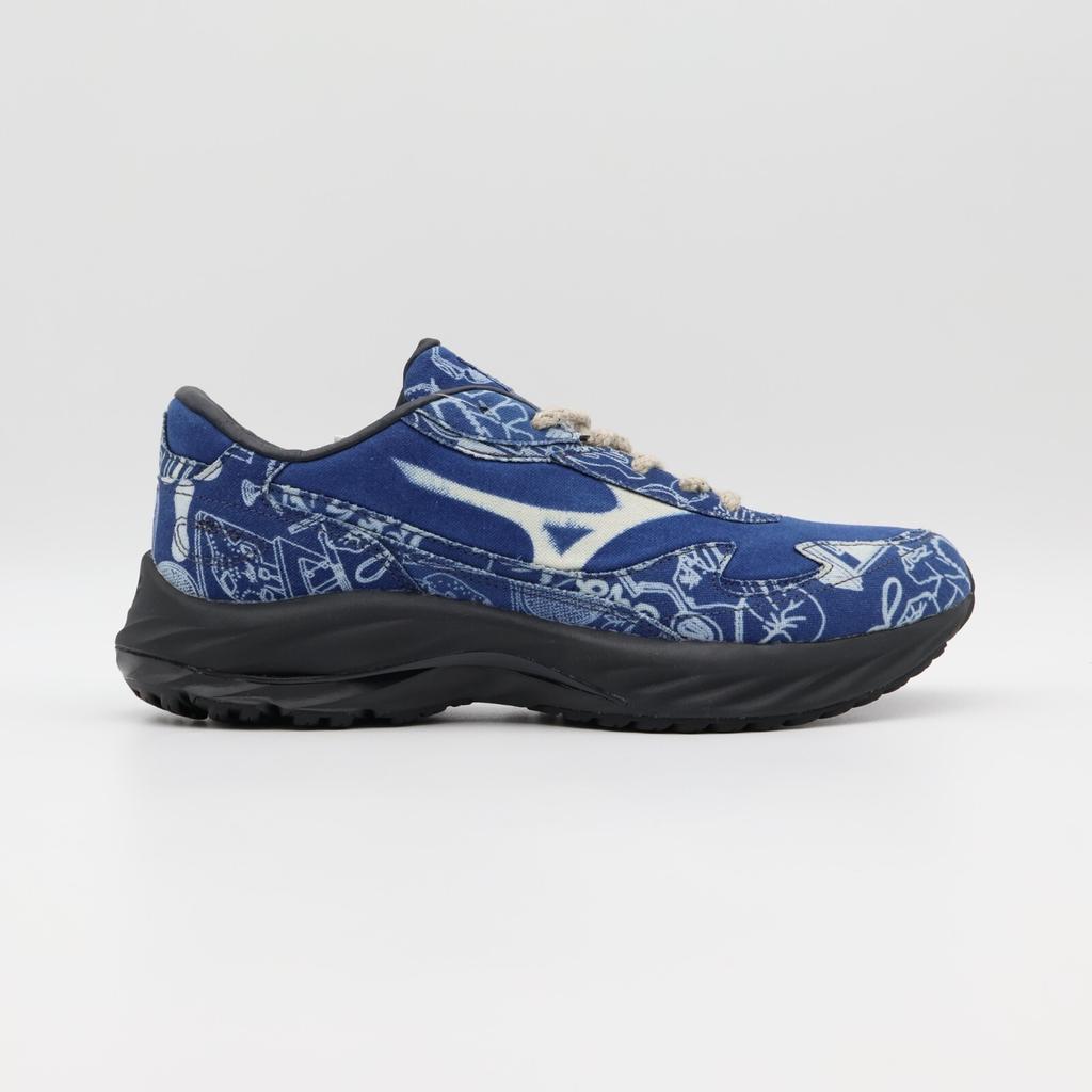 D1GD244101 Buaisou Mizuno Wave Rider I2 Mugen blue White (Men's)