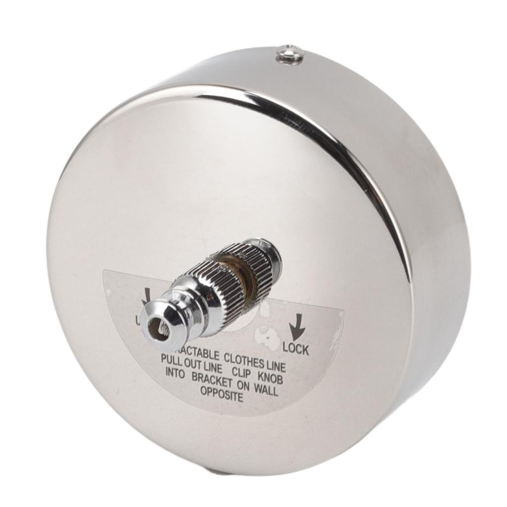 Retractable Clothesline 304 Stainless Steel Safety Auto Retraction Double Pulley Laundry String Line for Indoor Outdoor