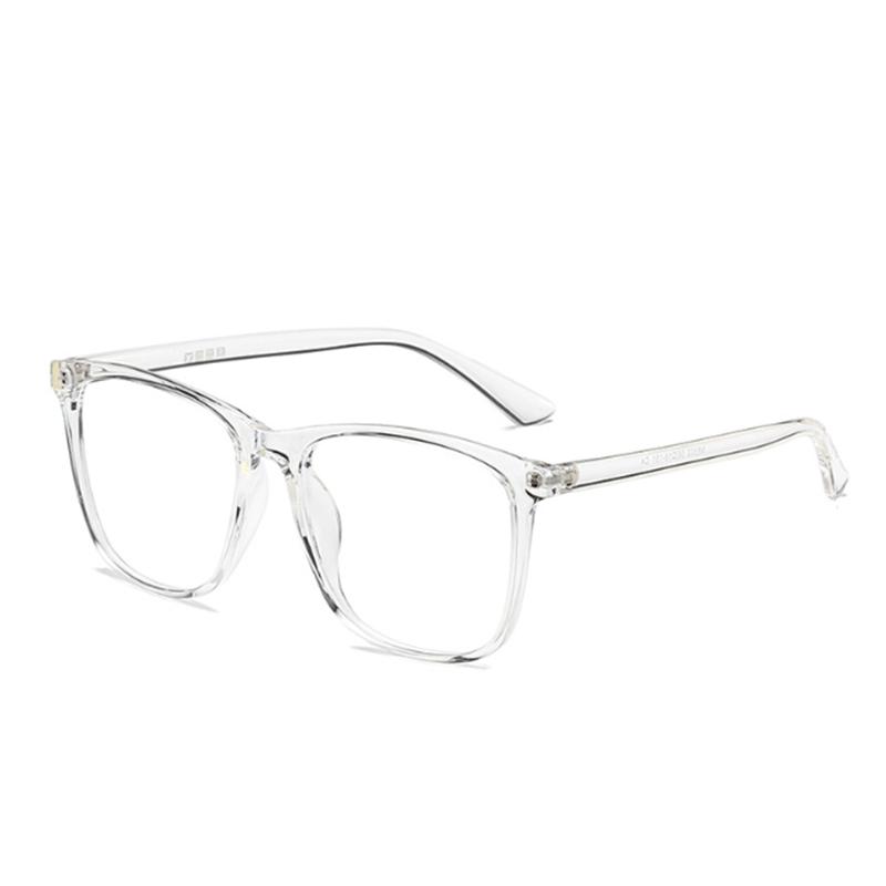 Super Light TR90 Eyeglasses Frame Unisex Glasses Computer Big Square Eyewear 0 -0.5 -1 -1.5 -2 -3 To -6.0