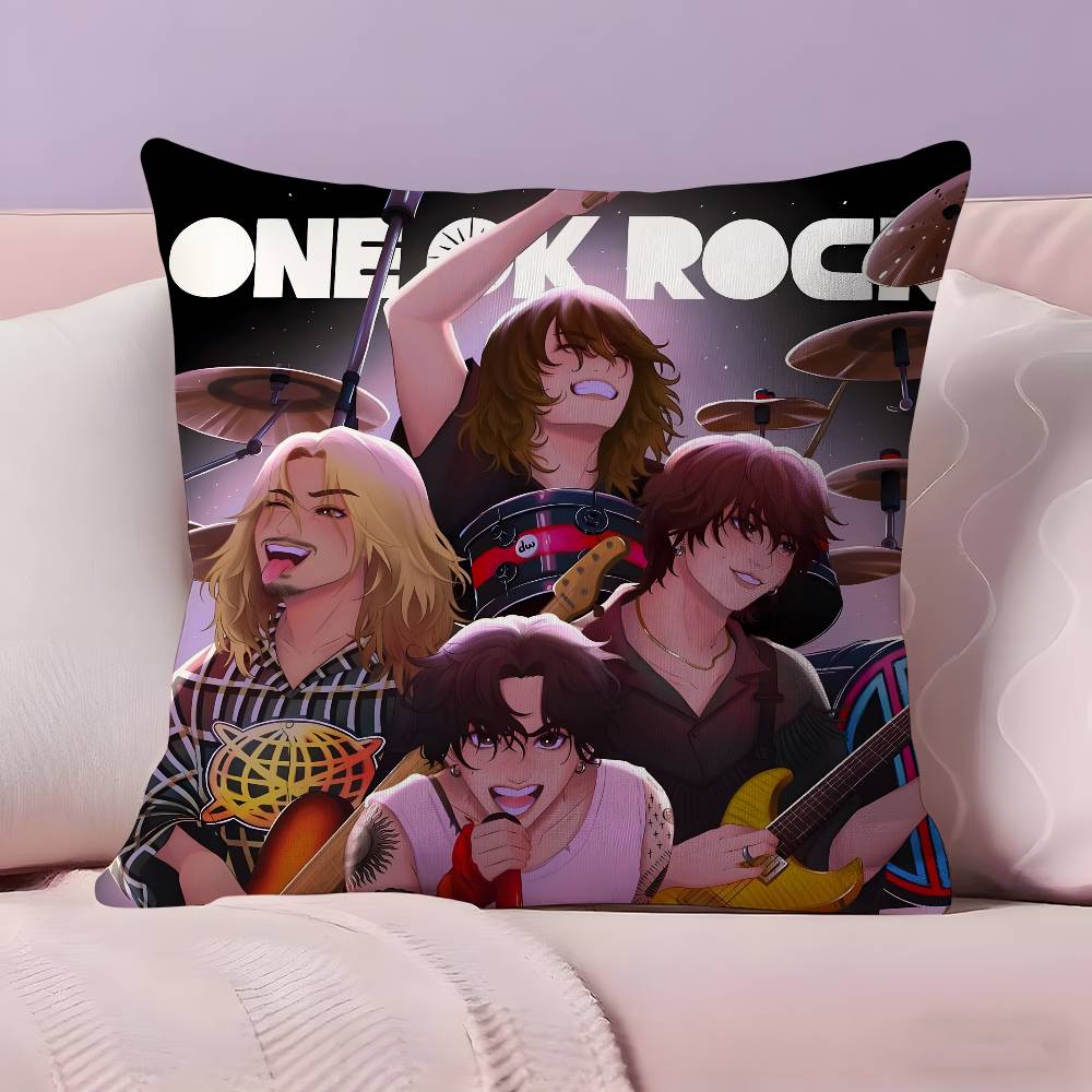 ONE OKBand O-ONE OK R-ROCK Ambitions Pillow Case Ultra Soft Skin Friendly Fabric Cloud Like Comfort & Concealed Zipper